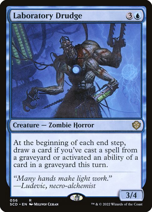 Laboratory Drudge (Starter Commander Decks)