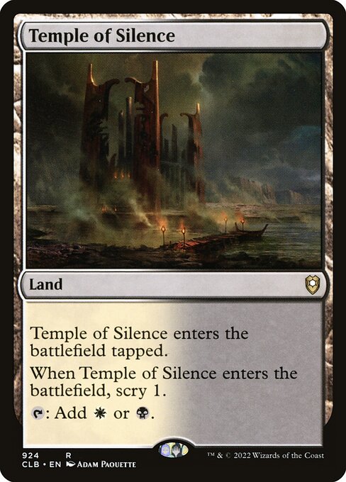 Temple of Silence (Commander Legends: Battle for Baldur's Gate)