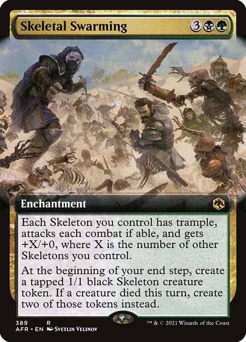 Skeletal Swarming (Adventures in the Forgotten Realms)