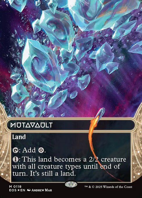 Mutavault (Edge of Eternities: Stellar Sights Galaxy Foil)