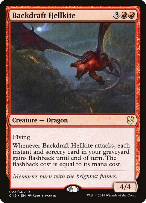 Backdraft Hellkite (Commander 2019)
