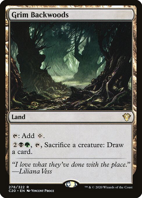 Grim Backwoods (Commander 2020)
