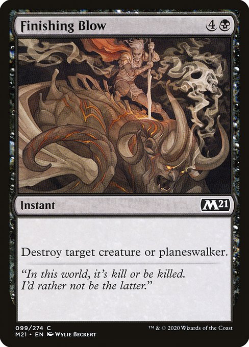 Finishing Blow (Core Set 2021)