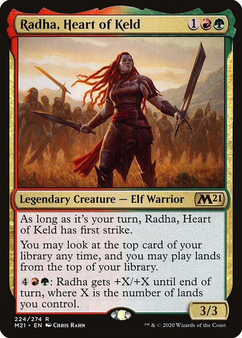 Radha, Heart of Keld (Core Set 2021)