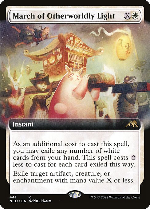 March of Otherworldly Light (Kamigawa: Neon Dynasty)