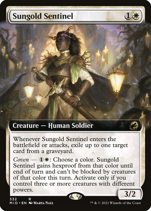 Sungold Sentinel (Innistrad: Midnight Hunt)