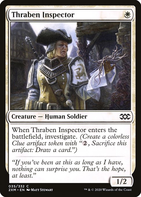 Thraben Inspector (Double Masters)