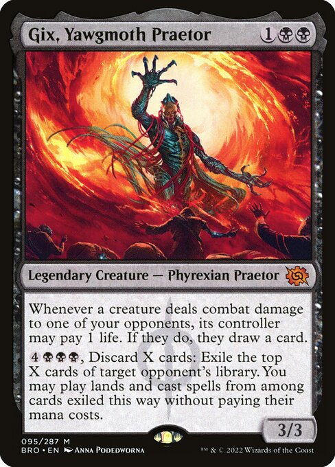 Gix, Yawgmoth Praetor (The Brothers' War)
