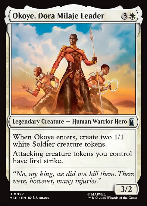 Okoye, Dora Milaje Leader (Marvel Super Heroes)
