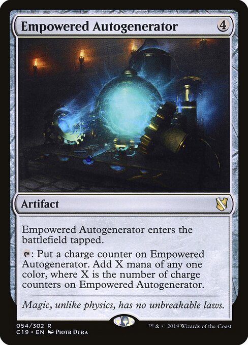 Empowered Autogenerator (Commander 2019)