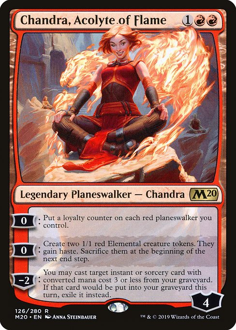 Chandra, Acolyte of Flame (Core Set 2020)