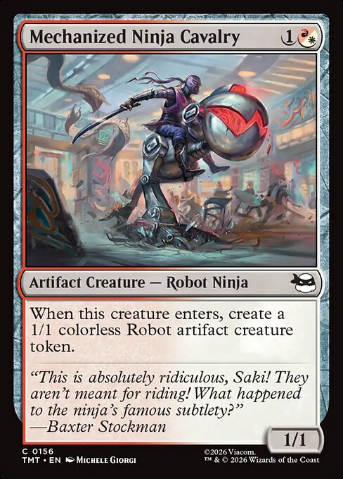 Mechanized Ninja Cavalry (Teenage Mutant Ninja Turtles)