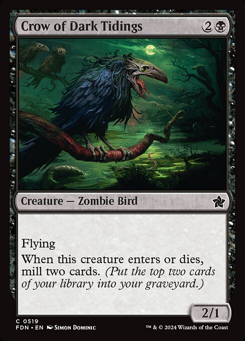 Crow of Dark Tidings (Foundations)