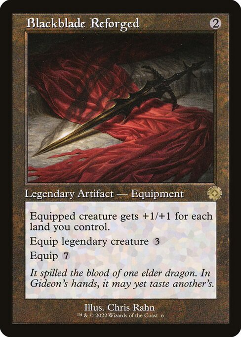 Blackblade Reforged (The Brothers' War Retro Artifacts)