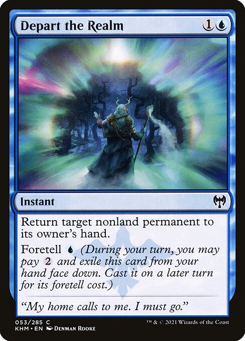 Depart the Realm (Kaldheim)