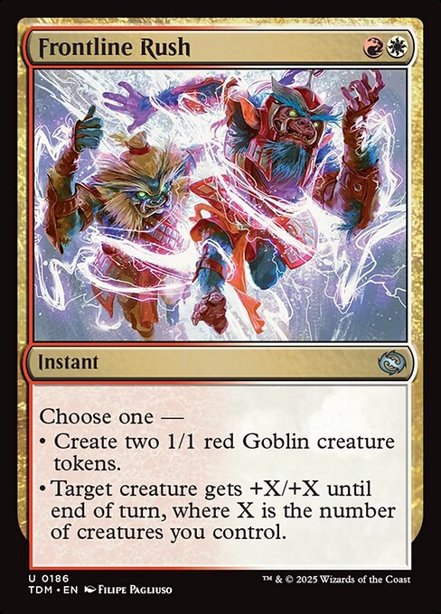 Frontline Rush (Tarkir: Dragonstorm)