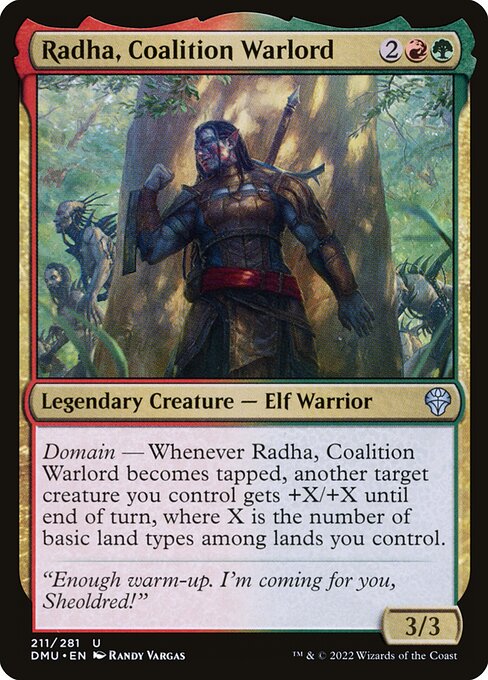 Radha, Coalition Warlord (Dominaria United)