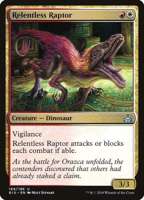 Relentless Raptor (Rivals of Ixalan)