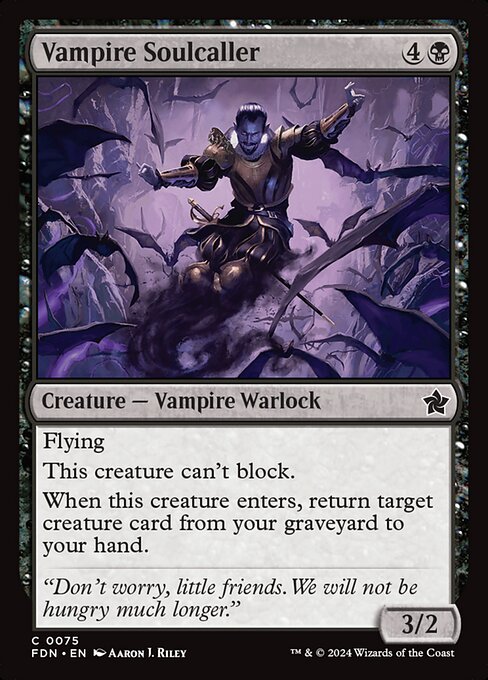 Vampire Soulcaller (Foundations)