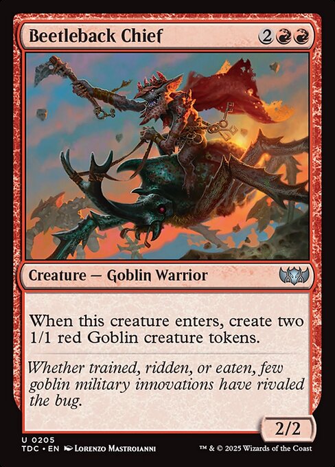 Beetleback Chief (Tarkir: Dragonstorm Commander)