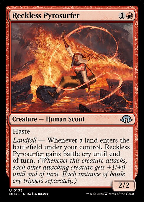 Reckless Pyrosurfer (Modern Horizons 3)