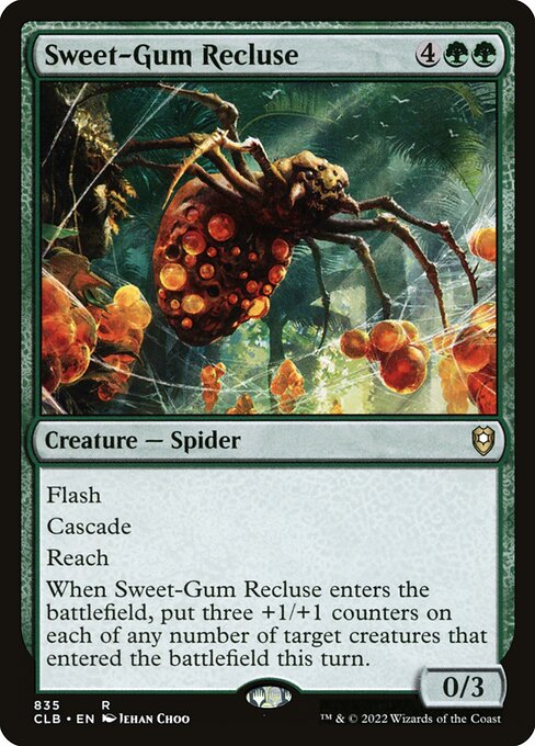 Sweet-Gum Recluse (Commander Legends: Battle for Baldur's Gate)