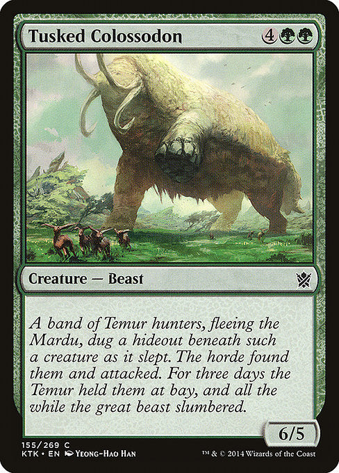 Tusked Colossodon (Khans of Tarkir)
