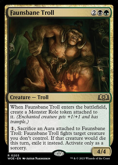 Faunsbane Troll (Wilds of Eldraine)