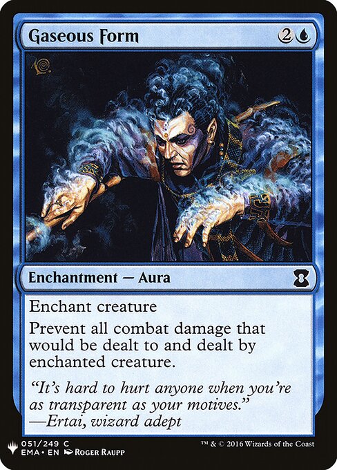 Gaseous Form (The List)