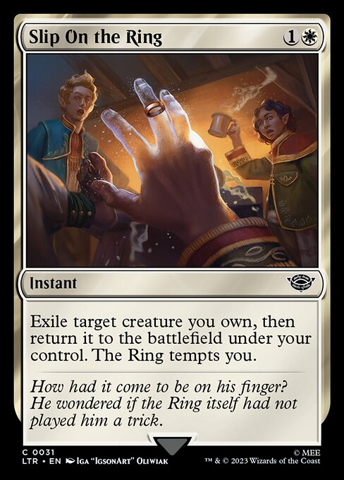 Slip On the Ring (The Lord of the Rings: Tales of Middle-earth)