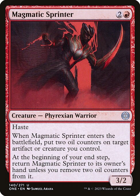 Magmatic Sprinter (Phyrexia: All Will Be One)