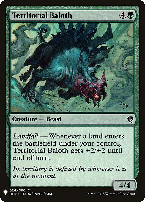 Territorial Baloth (The List)