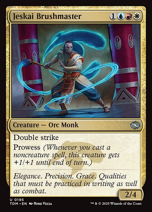 Jeskai Brushmaster (Tarkir: Dragonstorm)