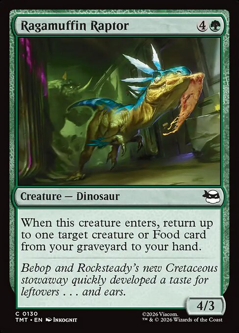 Ragamuffin Raptor (Teenage Mutant Ninja Turtles)