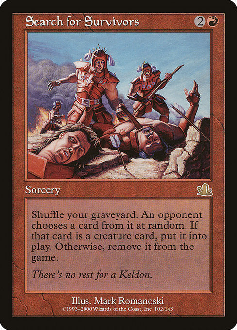 Search for Survivors (Prophecy)