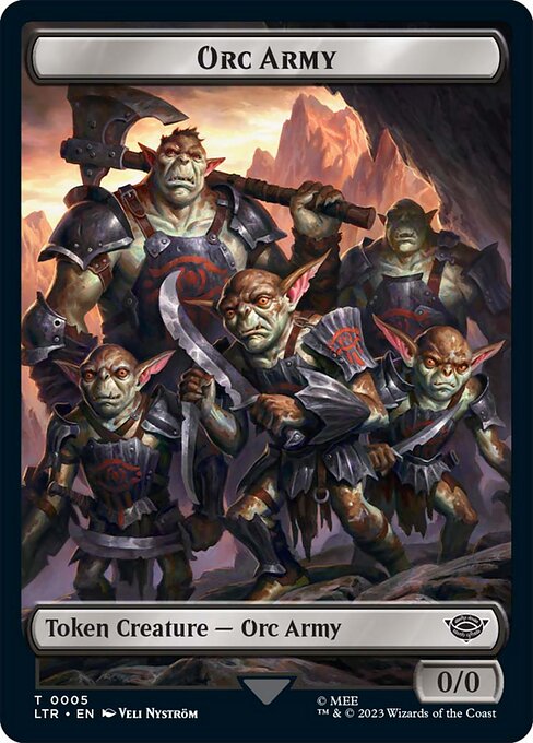 Orc Army (Tales of Middle-earth Tokens)