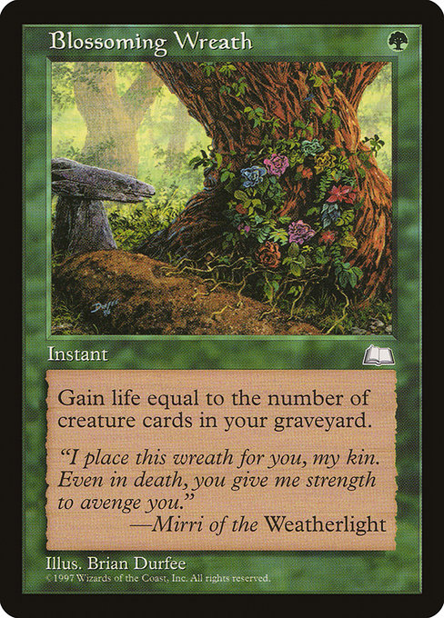 Blossoming Wreath (Weatherlight)