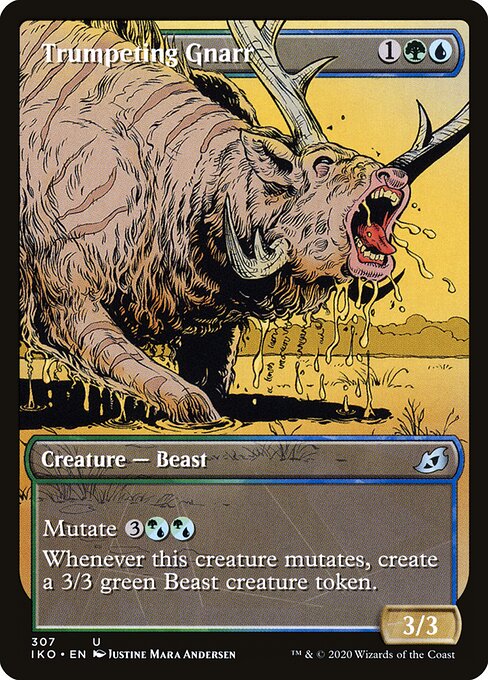 Trumpeting Gnarr (Ikoria: Lair of Behemoths)