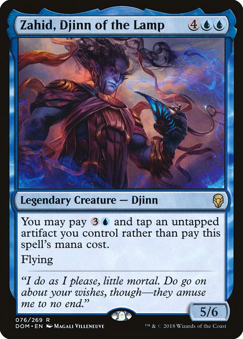 Zahid, Djinn of the Lamp (Dominaria)