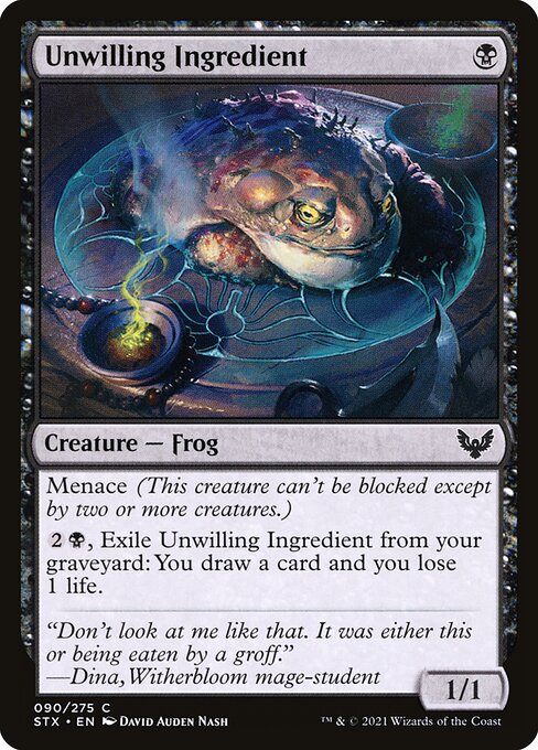 Unwilling Ingredient (Strixhaven: School of Mages)