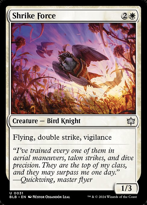 Shrike Force (Bloomburrow)