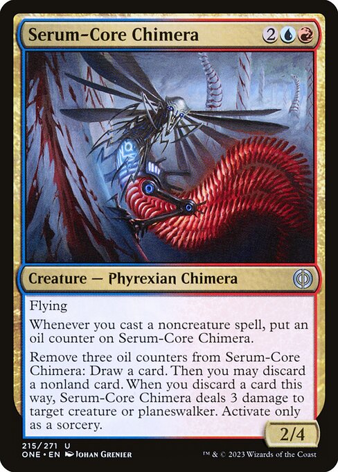 Serum-Core Chimera (Phyrexia: All Will Be One)