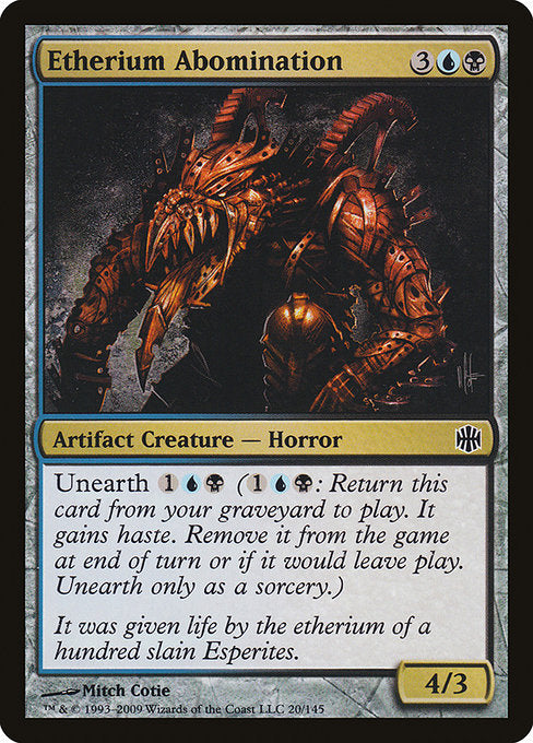 Etherium Abomination (Alara Reborn)