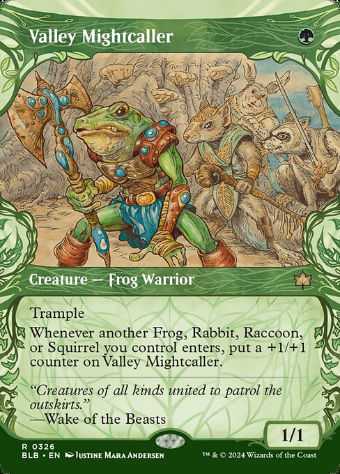 Valley Mightcaller (Bloomburrow)