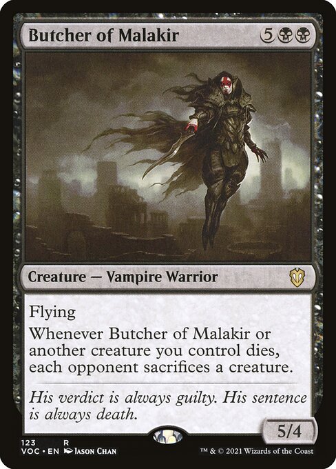 Butcher of Malakir (Crimson Vow Commander)