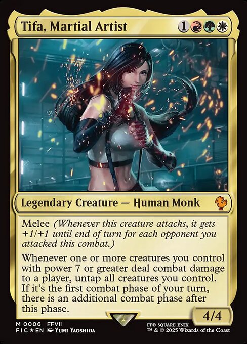 Tifa, Martial Artist (Final Fantasy Commander)