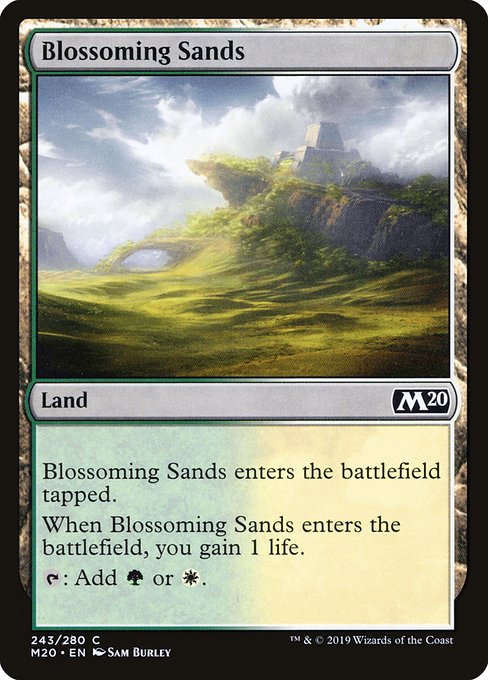 Blossoming Sands (Core Set 2020)