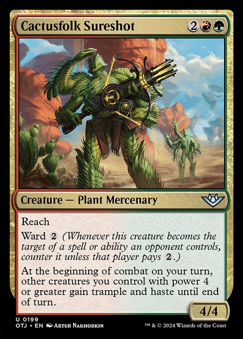 Cactusfolk Sureshot (Outlaws of Thunder Junction)