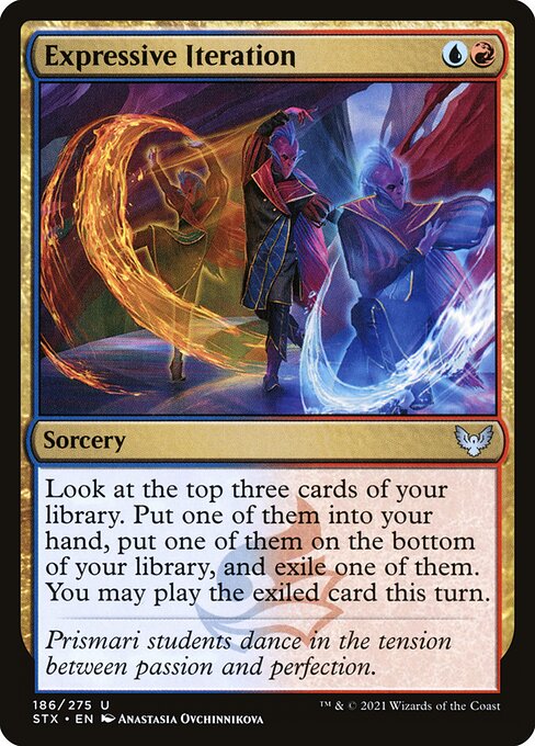 Expressive Iteration (Strixhaven: School of Mages)