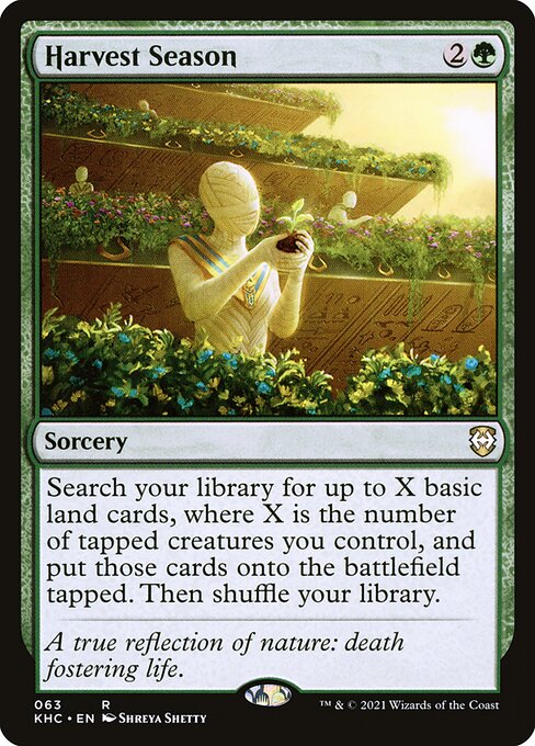 Harvest Season (Kaldheim Commander)